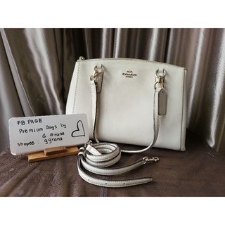 [Used] Coach carry all color :white