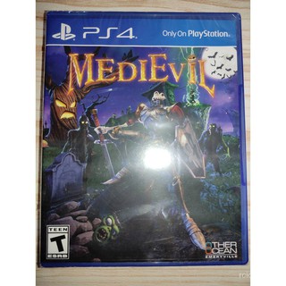 (มือ1)​ PS4 - Medievil (z.all)*แผ่นน่าจะหลุดจากที่ล็อค ZaTg