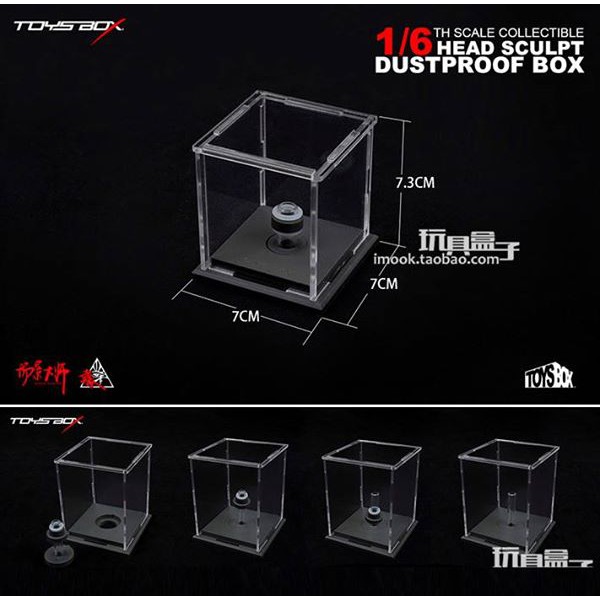 🔥พร้อมส่ง 🔥 Toys-Box Head Sculpt กล่องอะคิลลิกใส่หัวโมเดล - รูปที่ 3