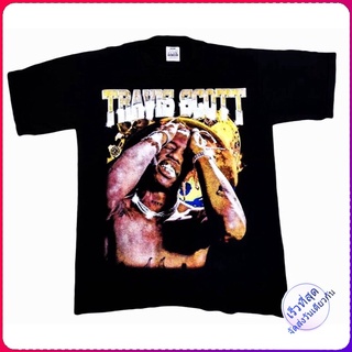 เสื้อยืด travis scott astroworld travis hiphop rapper ผ้าฟอก ป้าย proclub