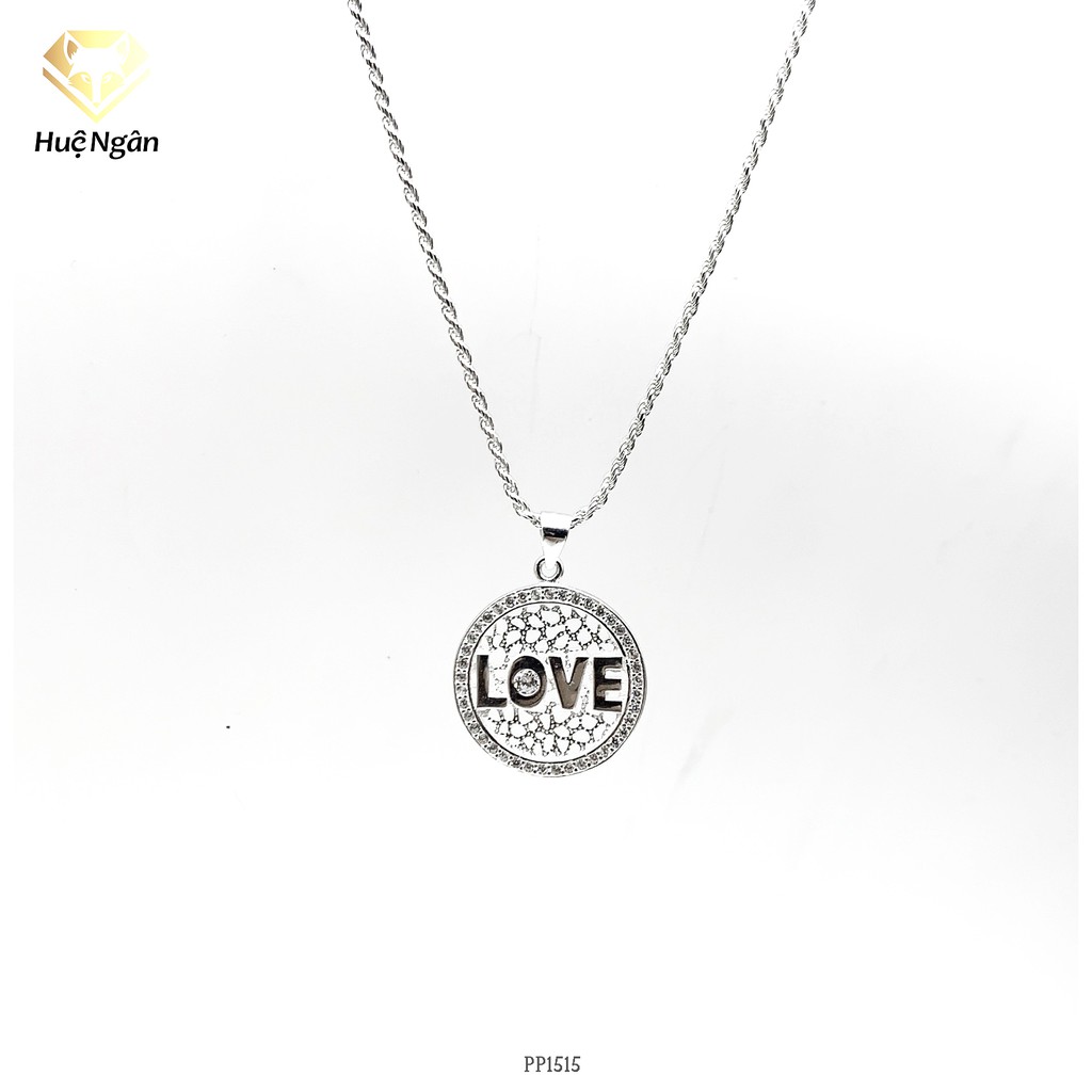 สร้อยคอเงินอิตาลี Hue Ngan 925 - LOVE PP1515
