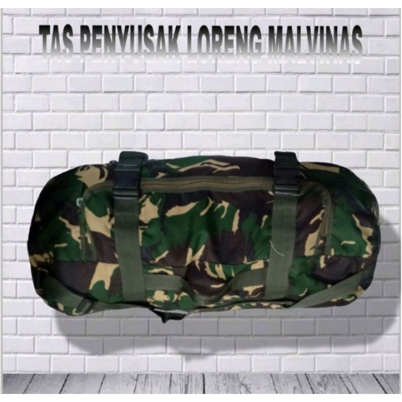 60l JUMBO SLEMPANG BAG TNI PULSAK BAG MALPINAS LORENG BAG