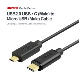 สาย Android (USB-C) to Micro USB แบบ Premium อย่างดียี่ห้อ UNITEK