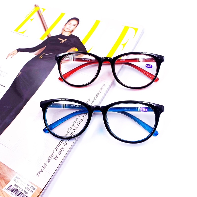 แว่นตาสายตายาวM7008 สายตา+50ถึง+400