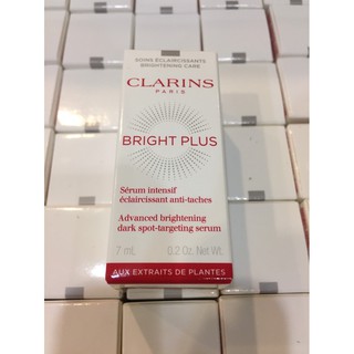 ใหม่ Clarins Bright Plus Advance Brightening Dark Spot-Targeting Serum 7ml  เซรั่มบํารุงผิวหน้า