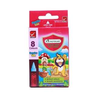 สีเทียน ตรา Master Art Wax Crayons 8 สี