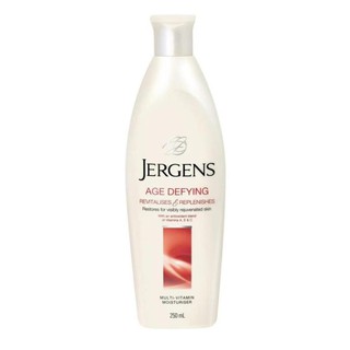 ﻿เจอร์เก้น โลชั่นทาผิว บอดี้โลชั่น โลชั่นบำรุงผิวกาย สูตร Age Defying ขนาด 250 มล. Jergens x 1 ขวด