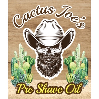 Cactus Joes Pre Shave Oil - New Premium Formula with Cactus Oil