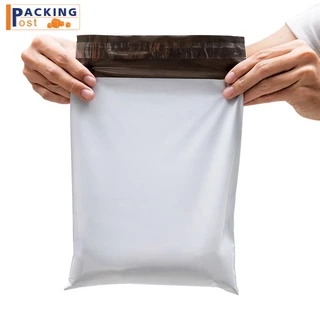 [พร้อมส่ง] 100ใบ ถุงไปรษณีย์ ซองไปรษณีย์ ซองพัสดุ ถุงพัสดุ ขนาด 17x30,20x30,20x35,25x35,28x42,23x32+5 cm.