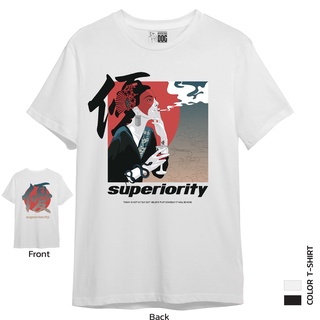 Barking Dog  เสื้อยืดแขนสั้น Gildan Ultra Cotton สกรีน DTG ลาย Superiority