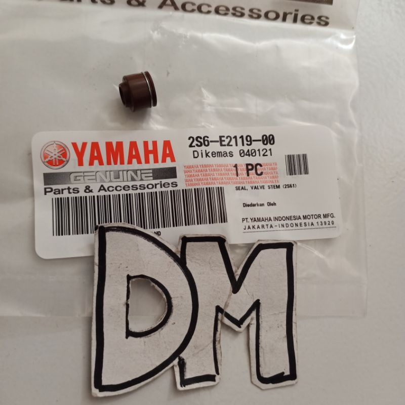 ซีลไอน้ําวาล์ว ซีลวาล์ว Vixion เก่า ใหม่ Jupiter Mx R15 2S6-E2119-00 ของแท้ Yamaha YGP