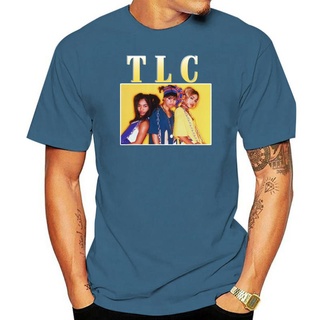 เสื้อยืด พิมพ์ลาย VINTAGE TLC สําหรับผู้ชาย และผู้หญิงS-5XL