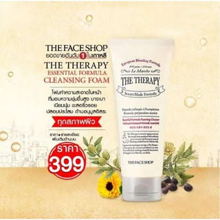 THE FACE SHOP THERAPY ESSENTIAL FORMULA CLEANSING FOAM
