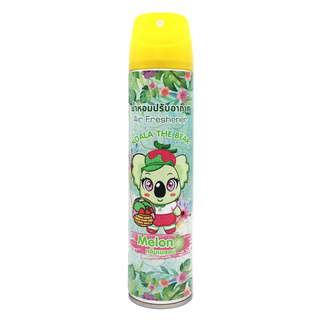 🔥แนะนำ🔥 สเปรย์ปรับอากาศ KOALA THE BEAR เมล่อน 320 มล. AIR FRESHENER SPRAY KOALA THE BEAR 320ML MELON น้ำหอมปรับอากาศ