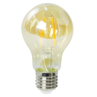 หลอด LED TOSHIBA A60 FILA AMBER 6 วัตต์ WARMWHIT E27 หลอดไฟภายในบ้านเอนกประสงค์