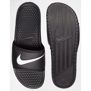 Nike benassi Slider Flip Flops สีดำ