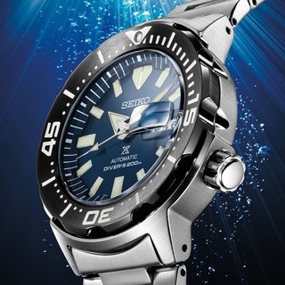 นาฬิกาข้อมือ SEIKO Monster Gen4 มอนสเตอร์ เจนใหม่ล่าสุด!! หน้าน้ำเงินสายเหล็ก รุ่น SRPD25K