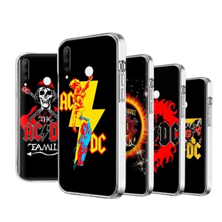 เคสใส แบบนิ่ม ลาย WI-5 ACDC สําหรับ Tecno Camon 15 16 17 17P POP 4 5 Pova 2 Pro