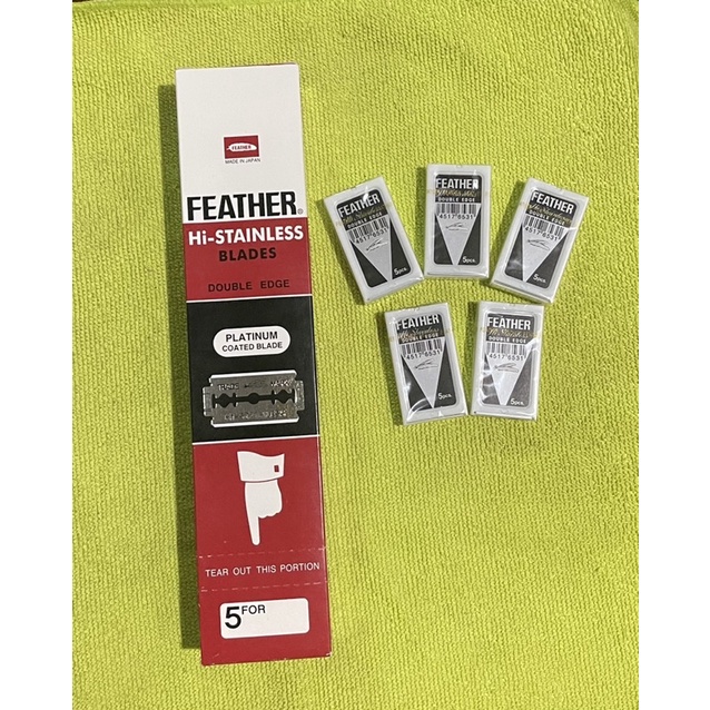 ใบมีดขนนกแท้ FEATHER