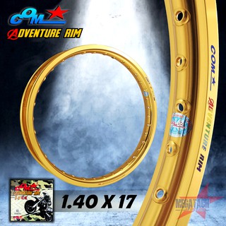 ล้อ COM 1.40 X 17 Adventure Rim ขอบเรียบ จำนวน 1 วง วงล้อคอม ทรง ขอบเรียบ ขนาด 1.40 ขอบ 17 ของแท้ การันตีของแท้ 100%