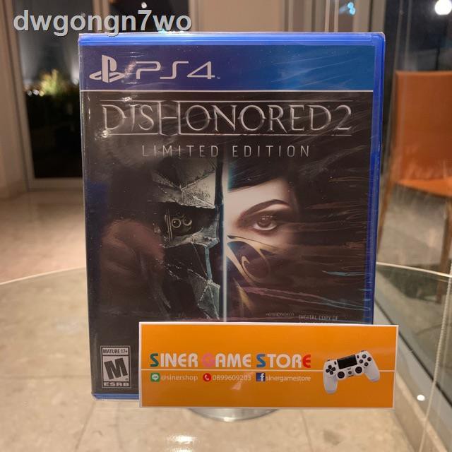 รุ่นล่าสุดของปี 2021 รับประกัน  100 % จัดส่ง❀[ PS4 ] 🎮: Dishonored2 Limited Edition ( Z1/US )