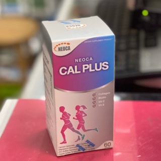 Neoca Cal Plus 60 เม็ด - นีโอก้า แคลพลัส - แคลเซียม บำรุงกระดูก บำรุงข้อ ลดการเกิดตระคิว บำรุงผิว สวยสุขภาพดีครบจบในขวด