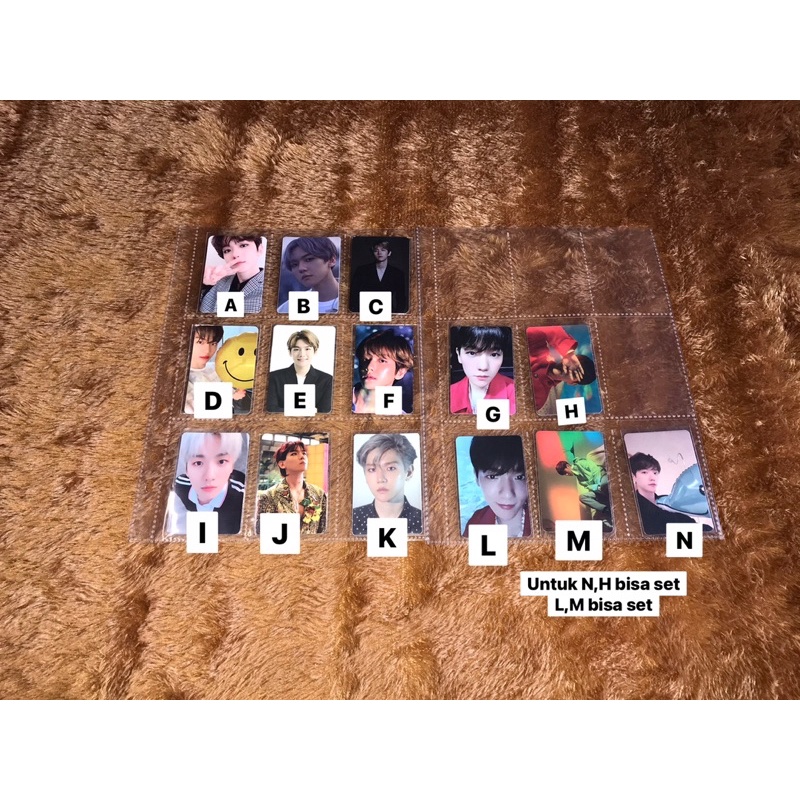 BAEKHYUN EXO โฟโต้การ์ดอย่างเป็นทางการ