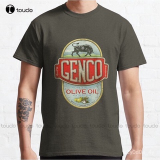 New The Godfather - Genco Olive Oil Co. Classic T-Shirt Horror Shirt S-5Xl Cotton Tee Shirt eezx