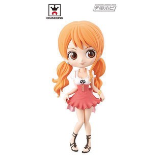 โมเดล วันพีซ ฟิกเกอร์ NAMI นามิ ของแท้ แมวทอง จากญี่ปุ่น One Piece Qposket ขนาด 7 ซม Petit วันพีช น่ารัก สะสม โชว์