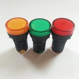 ถูกสุด! Lamp หลอดไฟโชว์ AD16-22D/S หลอดแลมป์ LED ขนาด 22มิล มี 5สี 12V 24V 220Vสินค้าพร้อมส่ง