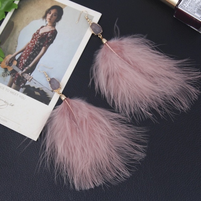 Lovely pink earrings