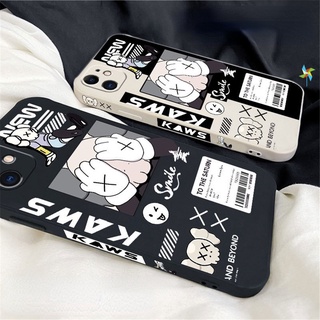 Fashion Trendy Brand KAWS bear Huawei Nova 9 8 7 SE 7i 5T 4e 3e 3i 3 Y7A Y8P Y9 Prime 2019 Mate 30 20 Pro Case Cute Cartoon Phone Shockproof Protective Soft Cover