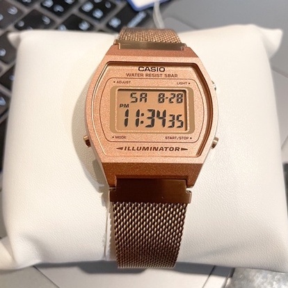 นาฬิกาcasioแท้ของผู้หญิงรุ่นB640wmr-5ADF