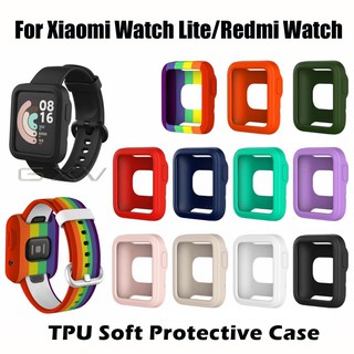 เคสนาฬิกาข้อมือซิลิโคน TPU ป้องกันรอย สําหรับ Xiaomi Redmi