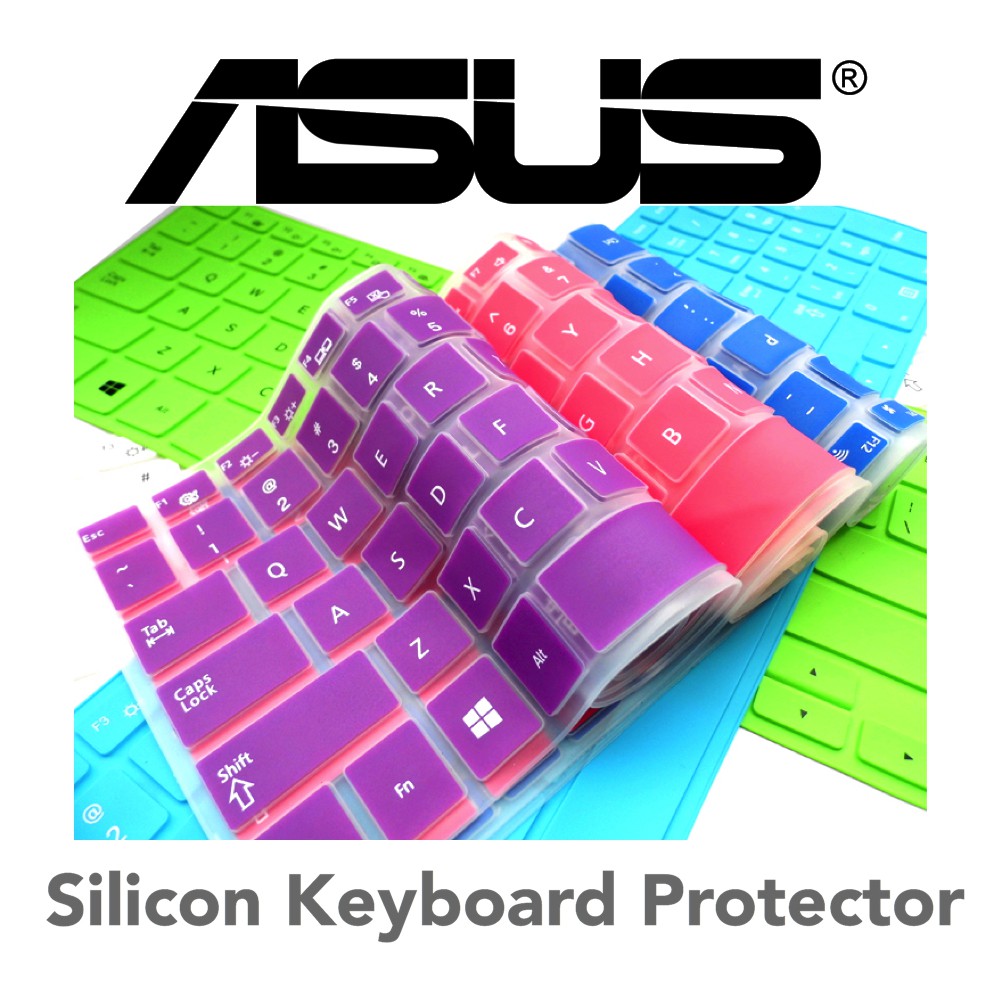 ใหม่ 2024 ASUS SILICON คีย์บอร์ด PROTECTORS สําหรับ ZENBOOK DUO OLED VIVOBOOK FLIP 13 14 15 16 INCH