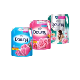 [ส่งฟรี เเพคสุดคุ้ม] [2.1 ลิตร x 4 ถุง] Downy ดาวน์นี่ น้ำยาปรับผ้านุ่มสูตรเข้มข้น ถุงเติม สูตรเข้มข้น 2.1 ลิตร x 4 ถุง Laundry Softener