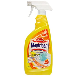 มาจิคลีน สเปรย์ทำความสะอาดห้องน้ำ สีเหลือง 500 มล.( Magiclean Bathroom Cleaner Spray Yellow 500ml.)