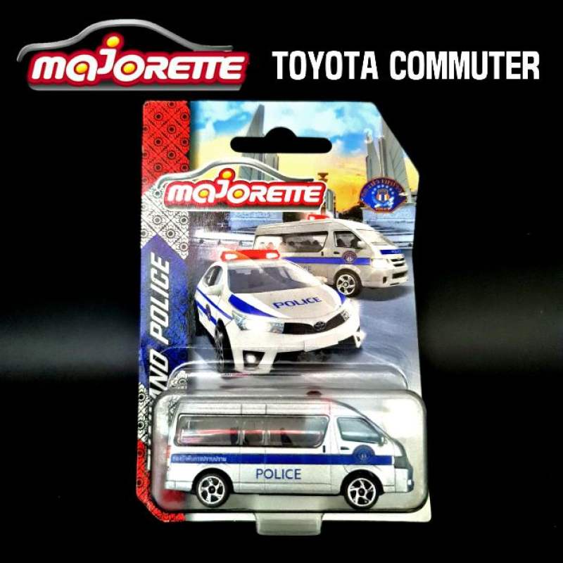 majorette Thailand police toyota commuter รถตู้ตำรวจกองปราบปราม
