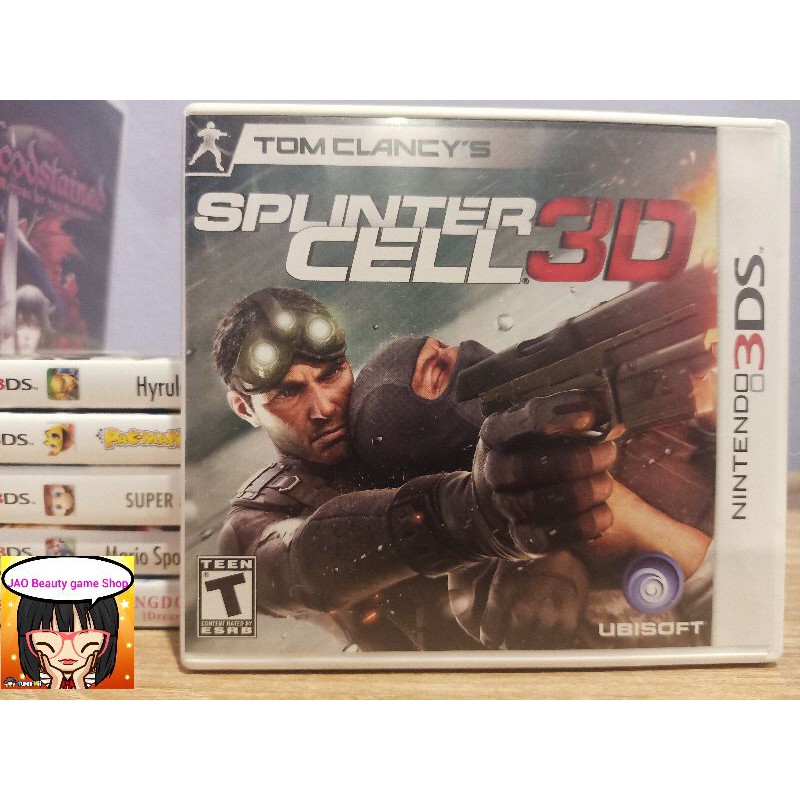 เกมส์ Nintendo 3DS มือสอง โซน US Splinter Cell 3D