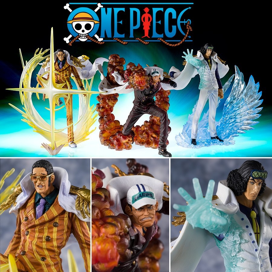 Figuarts Zero (Extra Battle) - อาคาอินุ คิซารุ อาโอคิยิ มือ1 ของแท้ JP ...