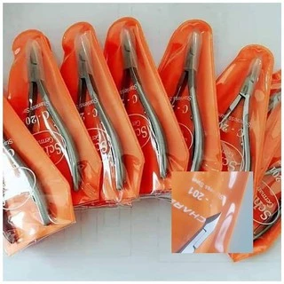 กรรไกรตัดหนัง Scharf ซองส้ม สินค้าขายดี ลับคมพร้อมใช้ Stainless steel Scharf พร้อมส่ง