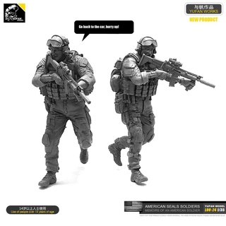 โมเดลทหาร 1/35 American SEAL เรซิ่น LOO-24