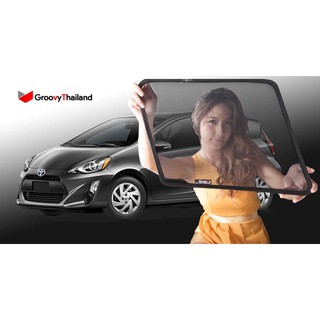 ม่านบังแดดรถเข้ารูป TOYOTA PRIUS C (4 pcs)