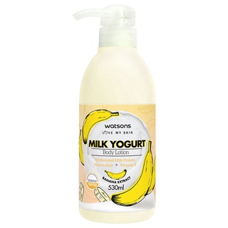 Free Delivery Watson Milk Yogurt Banana Lotion 530ml. Cash on delivery