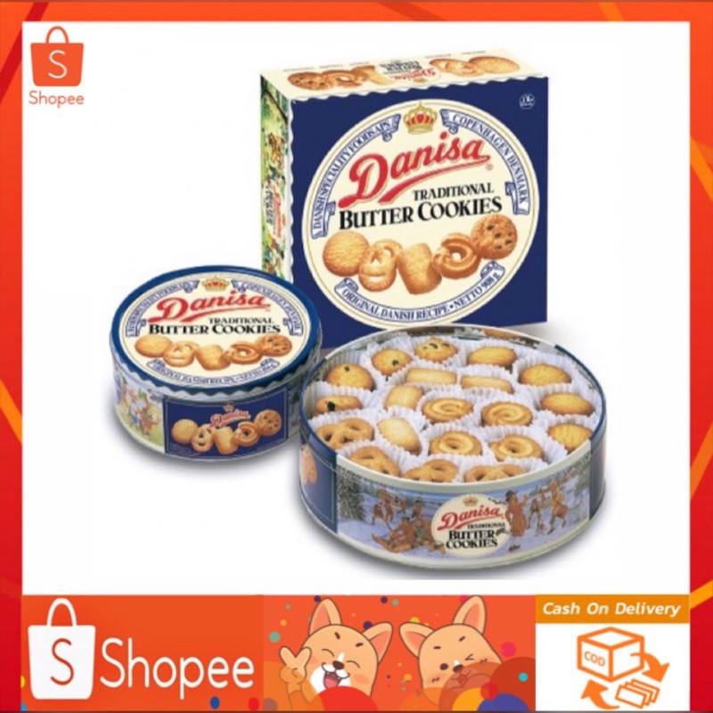 🔥SALE🔥เดนิสา คุ๊กกี้บัตเตอร์ Danisa Butter Cookies