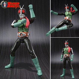 Model Figma งานแท้ ฟิกม่า Figure BANDAI บันได S.H.figuarts จากซีรีส์ดังเรื่อง Masked Rider V2 คาเมนไรเดอร์ วี2 ไอ้มดแดง