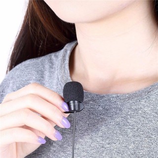 ไมค์หนีบปกเสื้อ DAGEE DG-001 Mini Clip-on Microphone (Black)