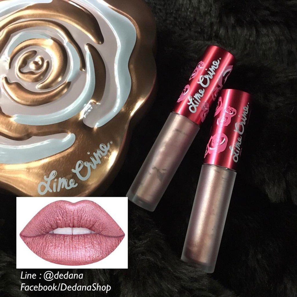 Lime Crime Velvetines Liquid Matte Lipstick สี Happi (mini size)
