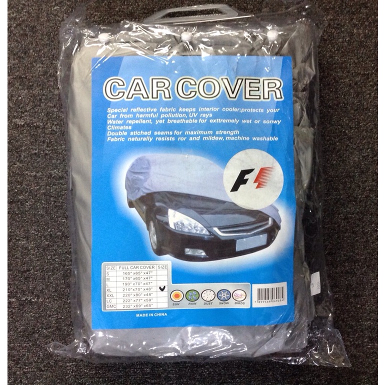 F1 ผ้าคลุมรถ F1 (XL*