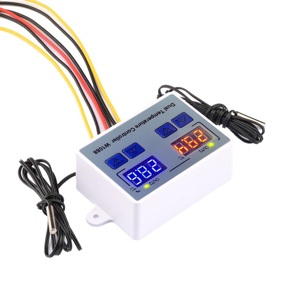 Aideepen W1088 -50°ค ~ 120°C เทอร์โมสตัทไมโครคอมพิวเตอร์ DC12V 24V AC110-220V ราคา ถูกที่สุด ดีลบีเคเค แกลเลอรีภาพที่ 5